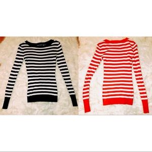 🏷2 Express Long sleeve Knit Tops size both sz XS